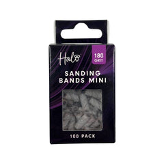 HALO E-FILE PRO - Sanding Bands Mini - 180 grit (100pk)