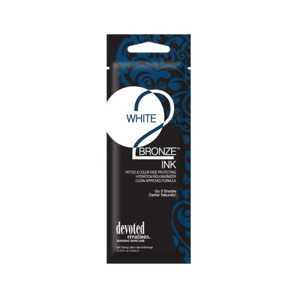 Devoted Creations - Soho - Sachet - White 2 Bronze INK
