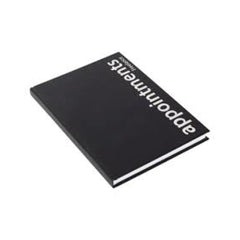 Agenda Appointment Book Freelance-Black