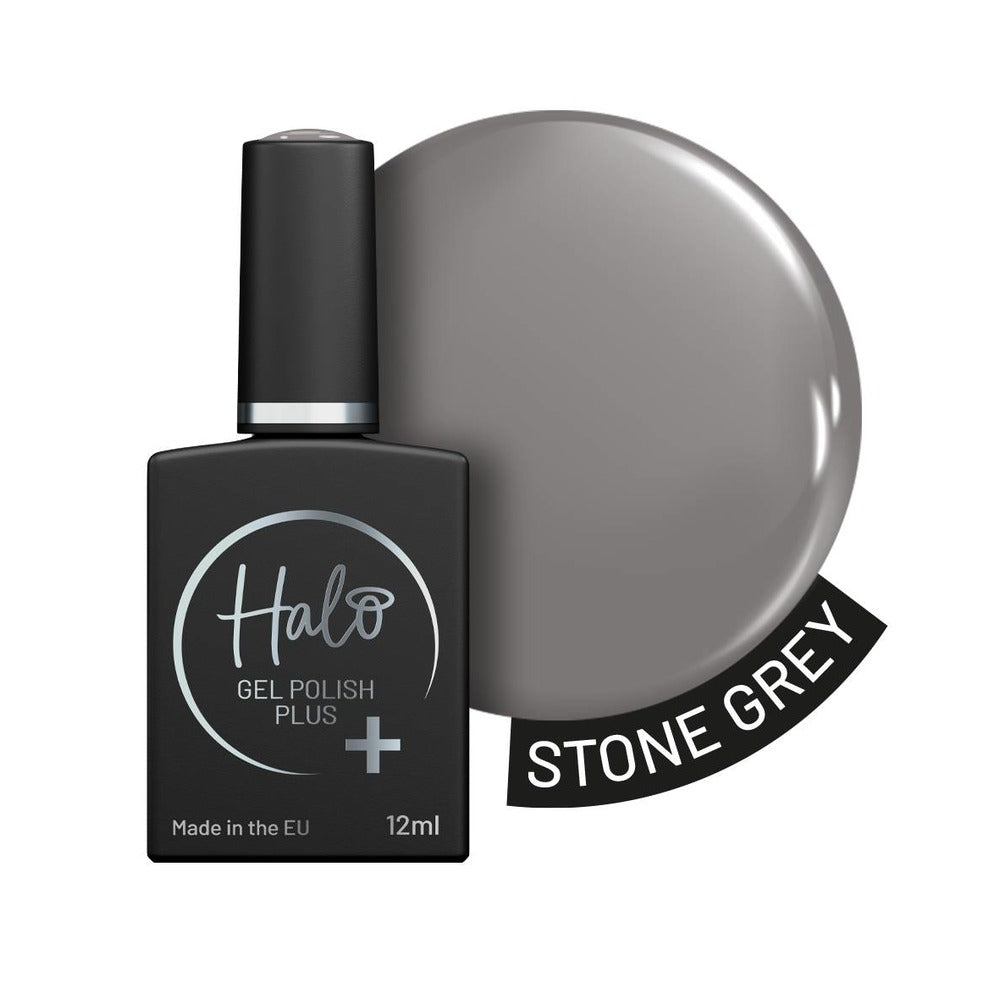 HALO GEL POLISH PLUS - Stone Grey