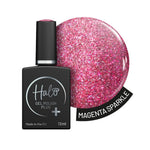 Halo Hema Free Gel Polish Plus - Magenta Sparkle - 12ml