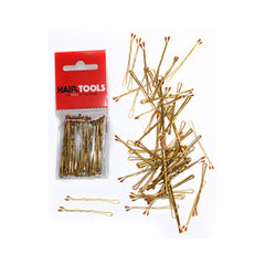 HAIR TOOLS - Pins & Grips - Waved Grips (Kirby) - 1.5" Blonde 50pk
