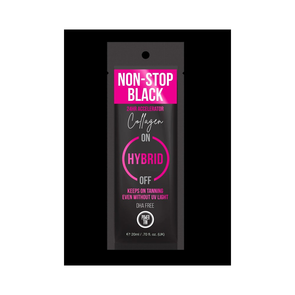 POWER TAN - Non-Stop Black - Sachet - Collagen