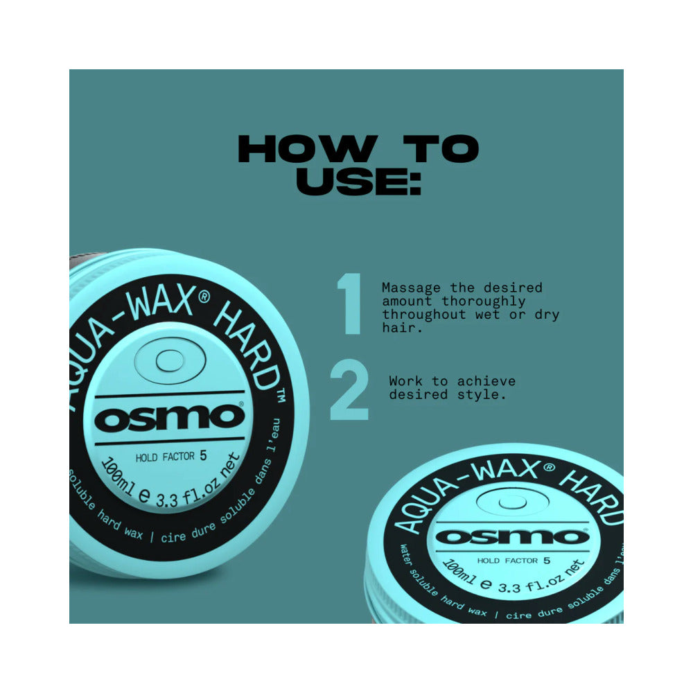 OSMO - Style & Finish - Aqua Wax Hard