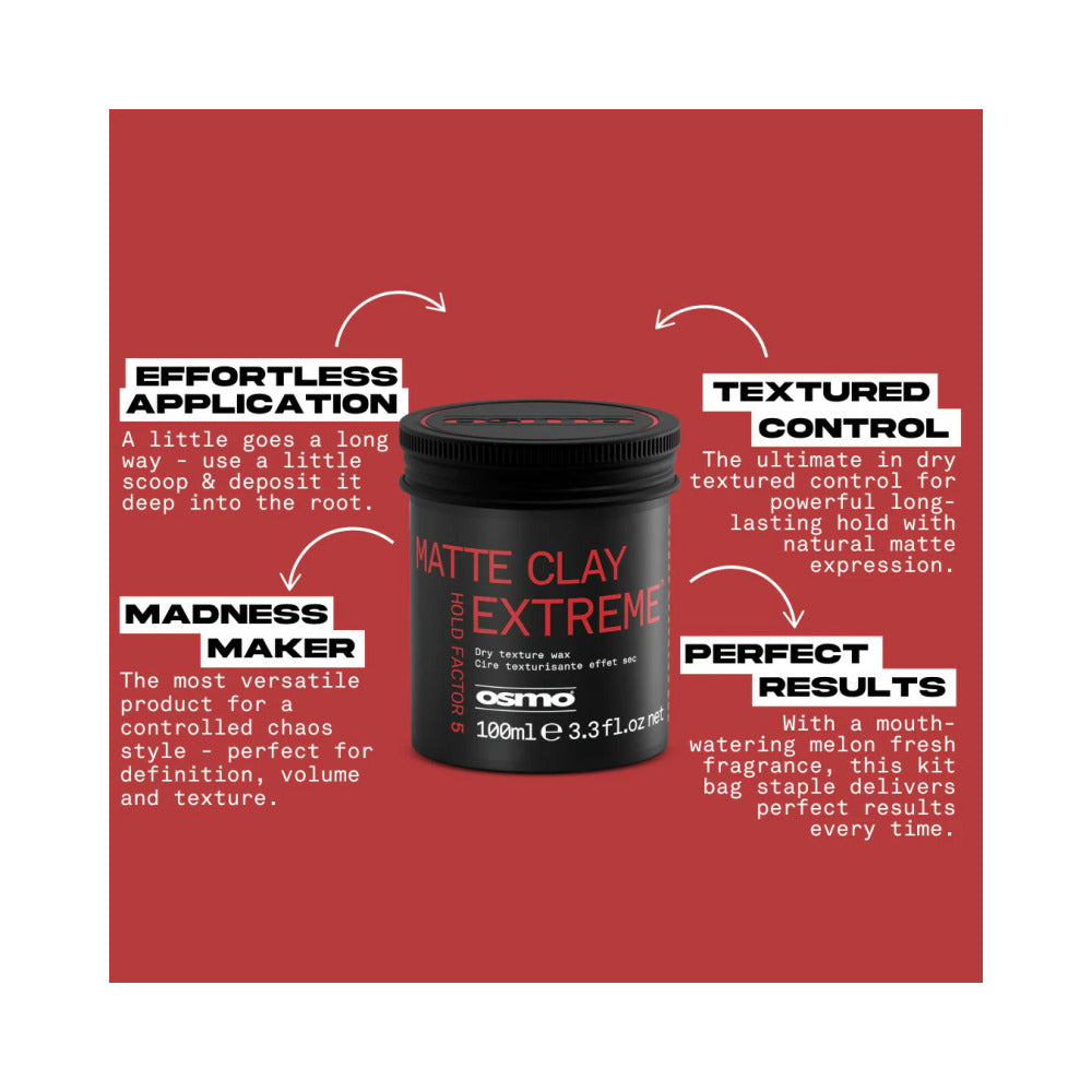 NEW OSMO - Style & Finish - Matte Clay Extreme