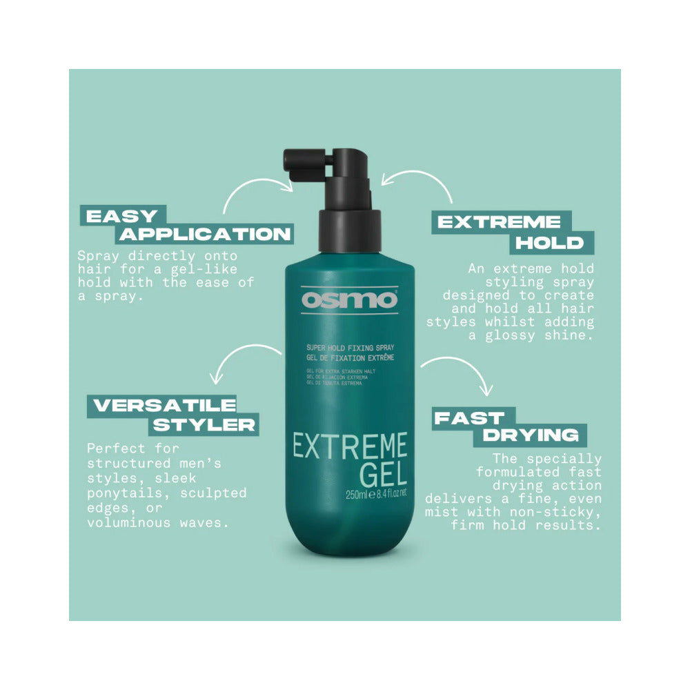 NEW OSMO - Style & Finish - Extreme Gel Spray