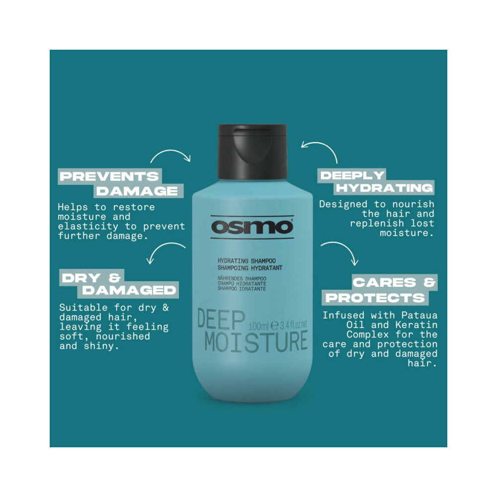 NEW OSMO - Deep Moisture - Shampoo - 100ml