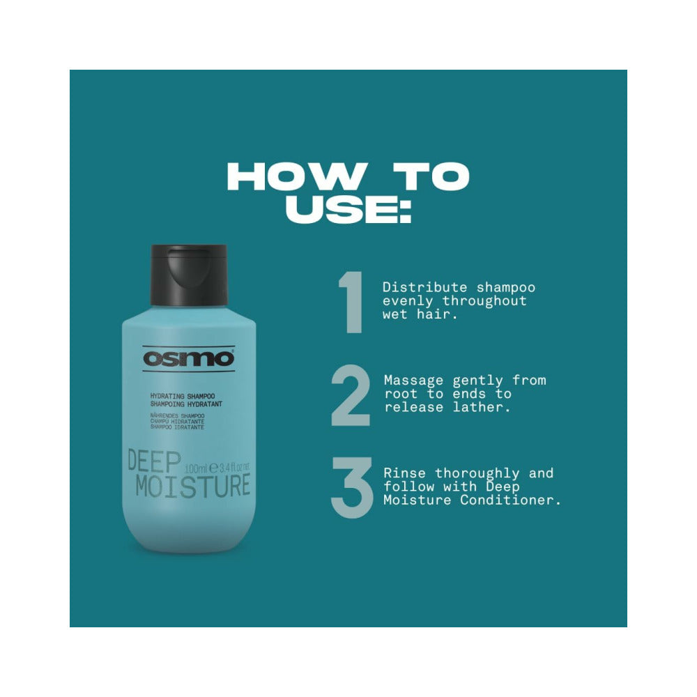 NEW OSMO - Deep Moisture - Shampoo - 100ml