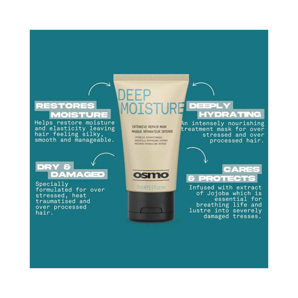 NEW OSMO - Deep Moisture - Intensive Repair Mask - 75ml