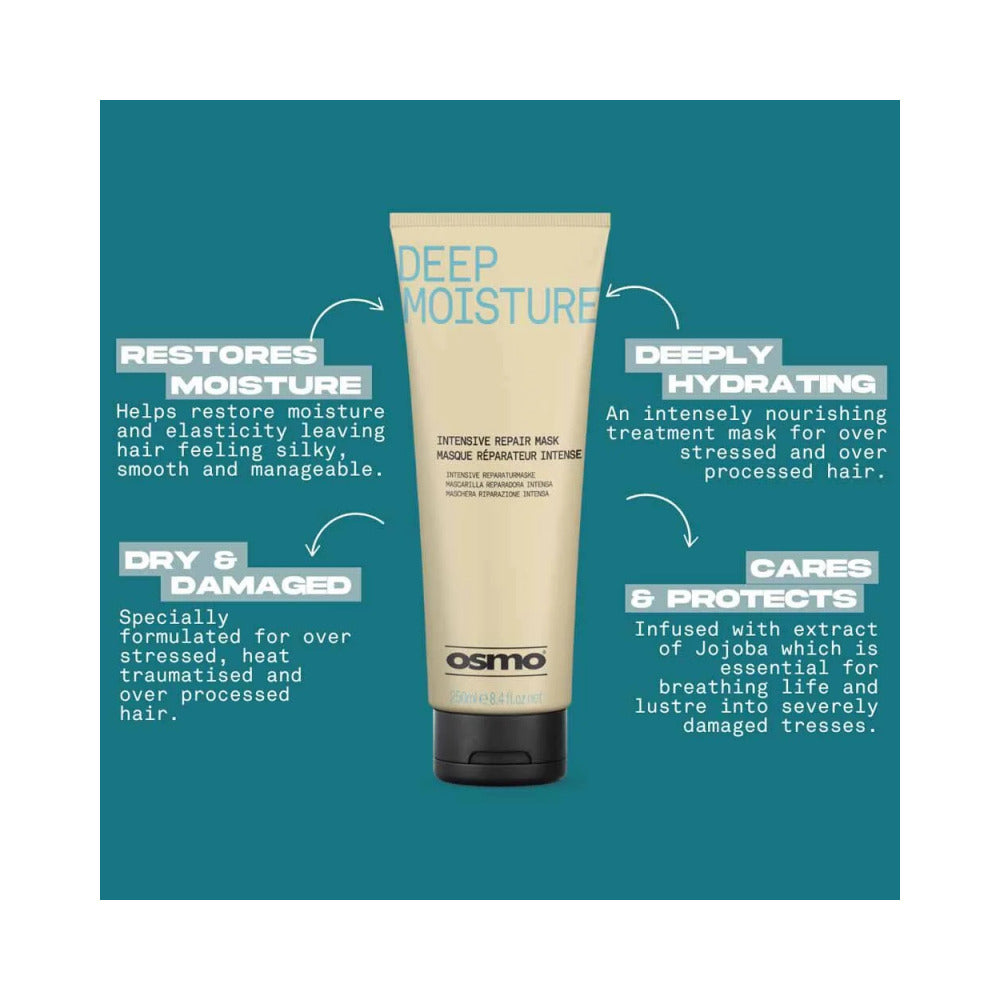 NEW OSMO - Deep Moisture - Intensive Repair Mask - 250ml