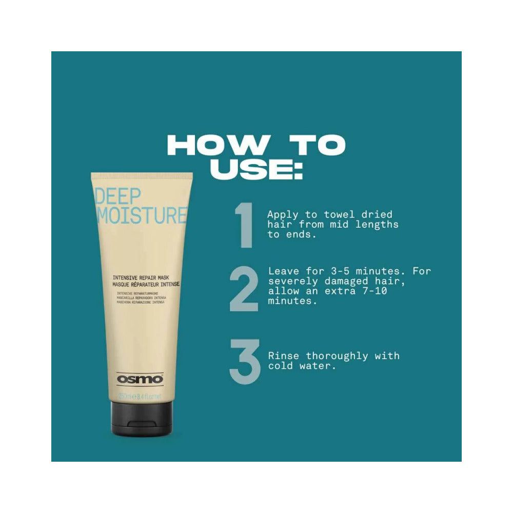 NEW OSMO - Deep Moisture - Intensive Repair Mask - 250ml