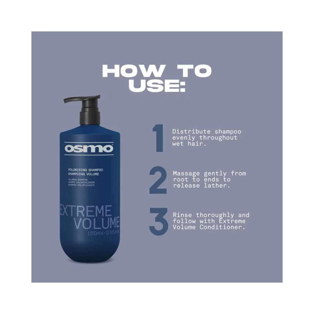 NEW OSMO - Extreme Volume - Shampoo - 1000ml