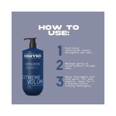 NEW OSMO - Extreme Volume - Conditioner - 1000ml