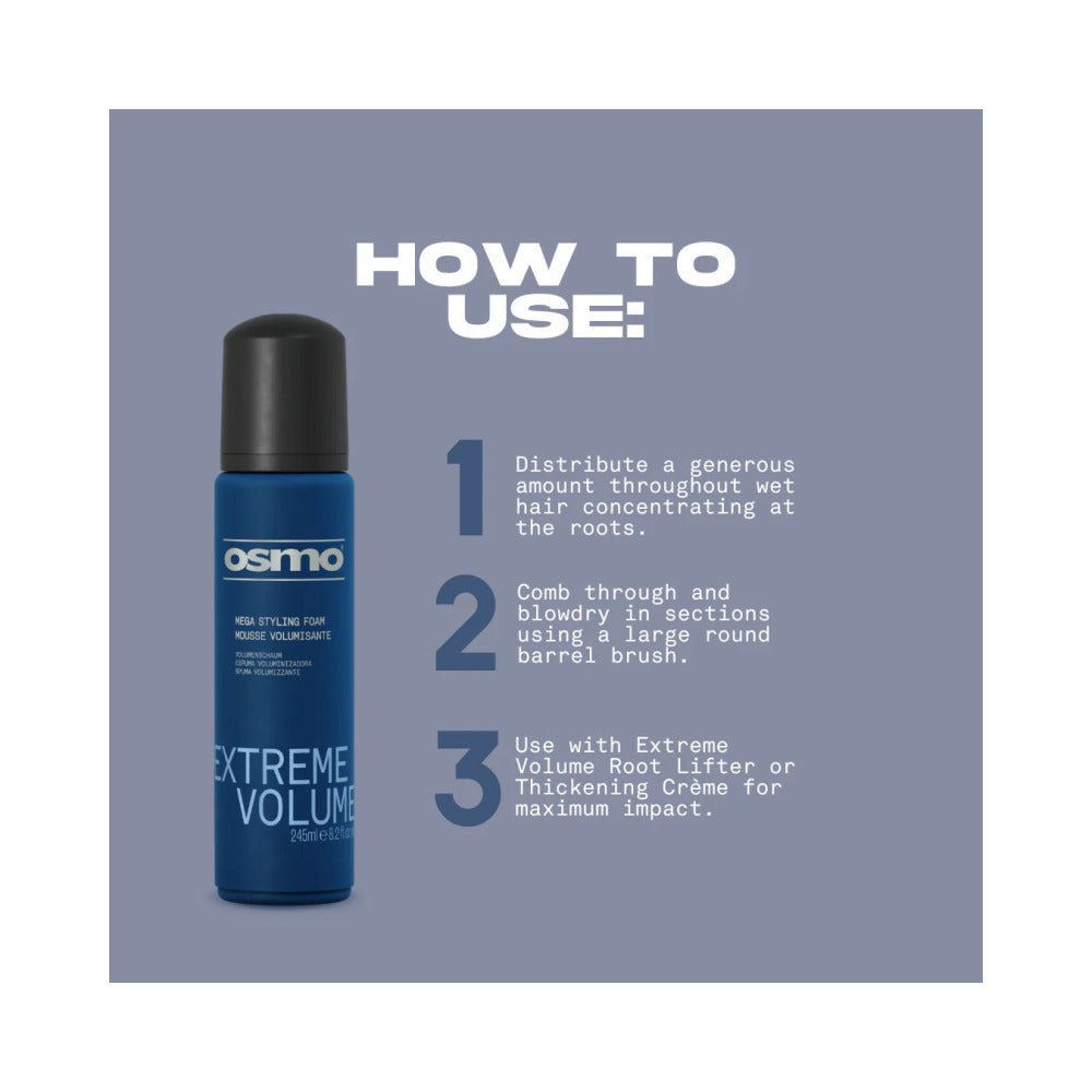 NEW OSMO - Extreme Volume - Mega Styling Foam