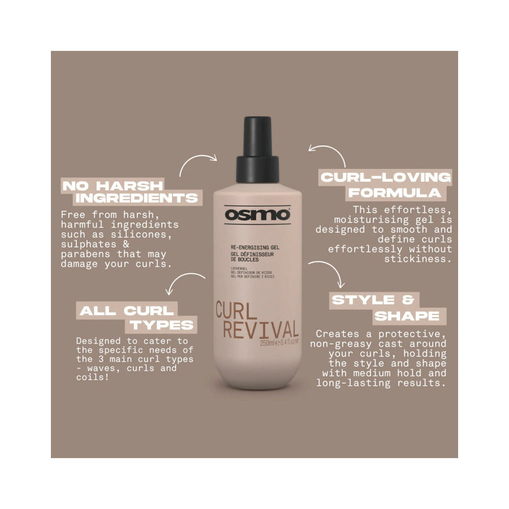 NEW OSMO - Curl Revival - Re-Energising Gel