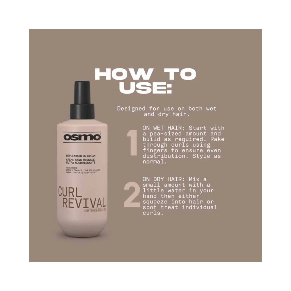 NEW OSMO - Curl Revival - Replenishing Cream