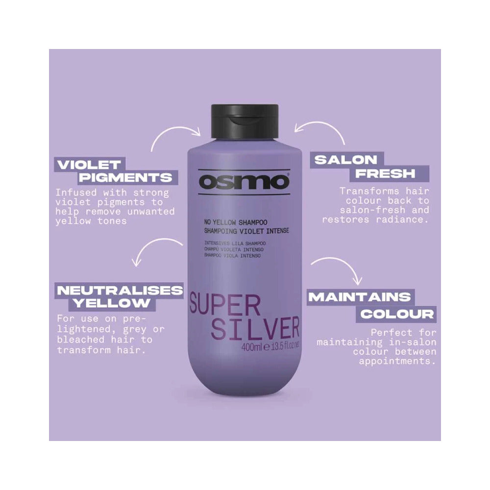 NEW OSMO - Super Silver - Shampoo - 400ml