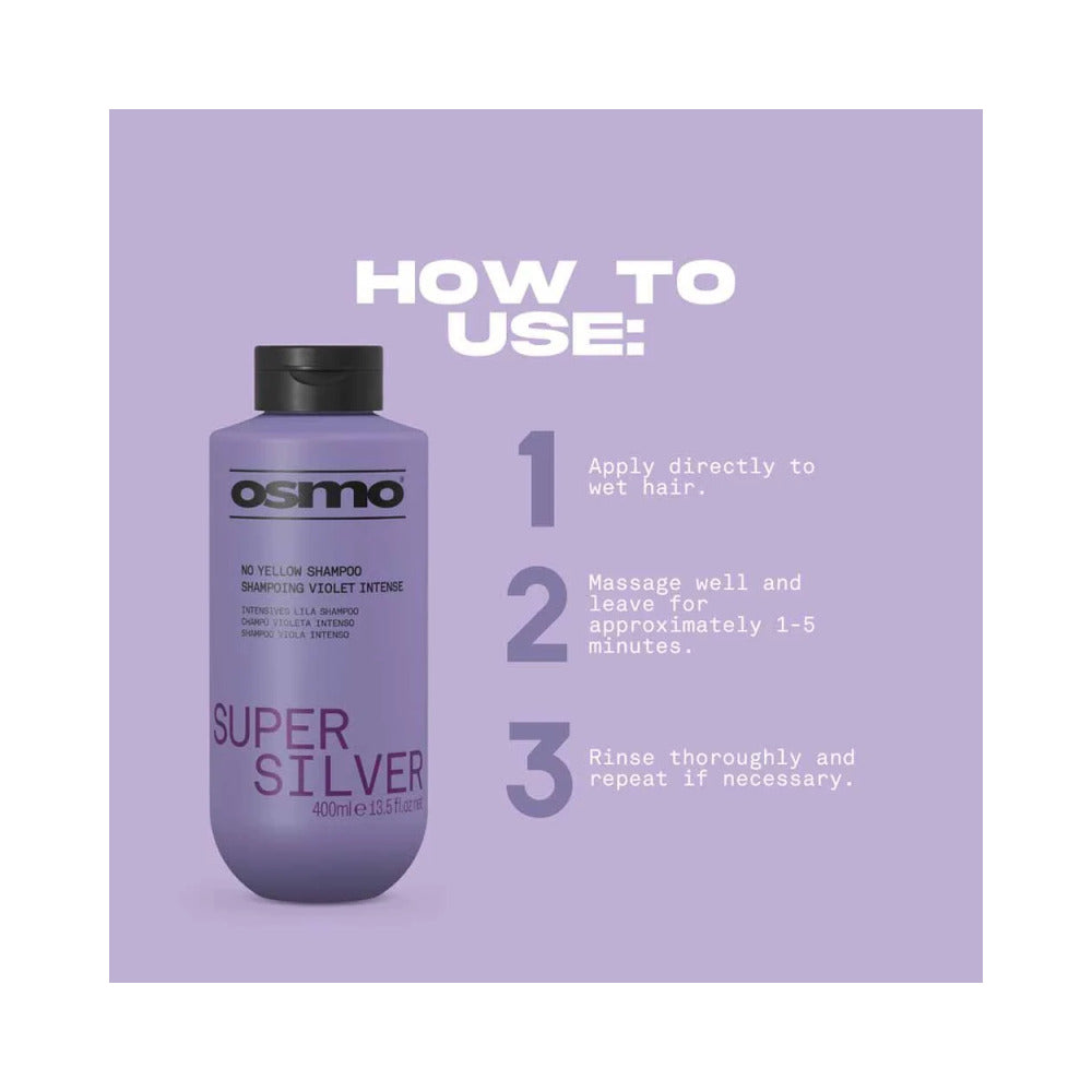 NEW OSMO - Super Silver - Shampoo - 400ml