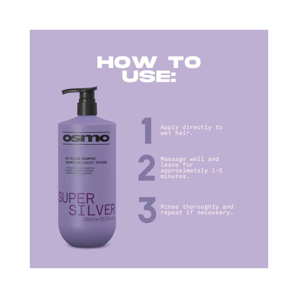 NEW OSMO - Super Silver - Shampoo - 1000ml