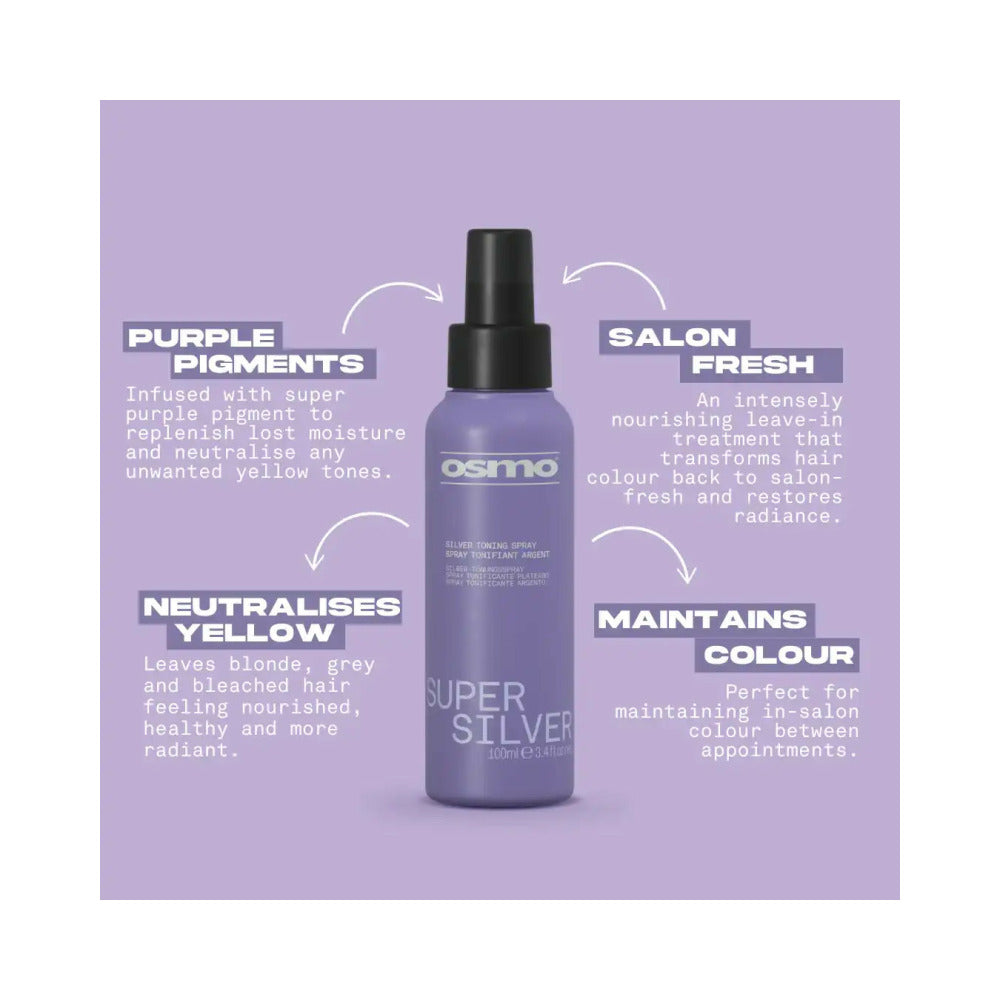 NEW OSMO - Super Silver - Silver Toning Spray