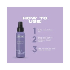NEW OSMO - Super Silver - Silver Toning Spray