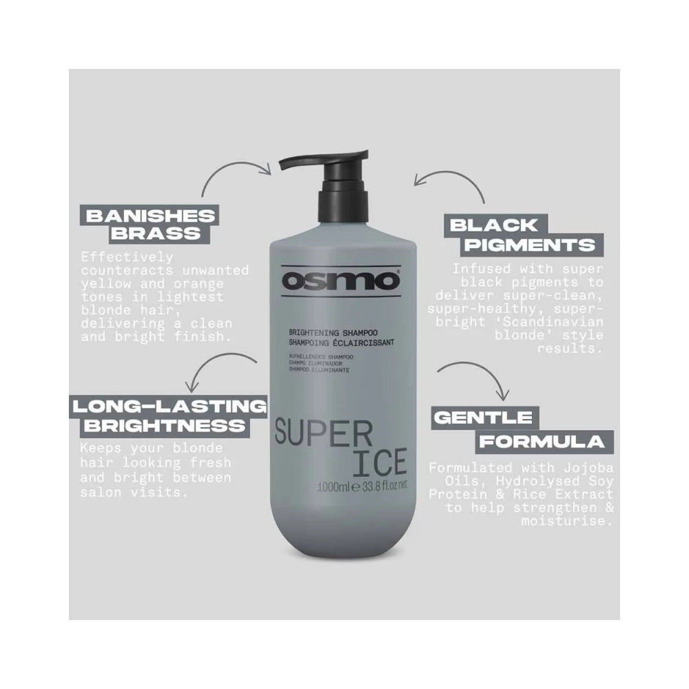 NEW OSMO - Super Ice - Shampoo - 1000ml