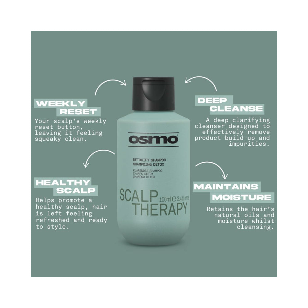 NEW OSMO - Scalp Therapy - Detoxify Shampoo - 100ml