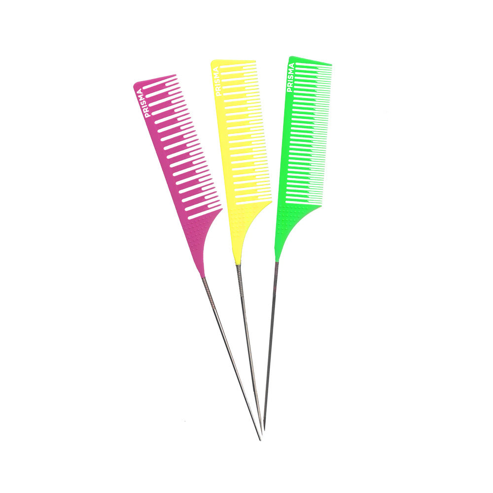 Prisma Weave Comb Set – Extra Long Pin Tail (3 Pieces)