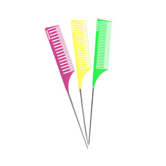Prisma Weave Comb Set – Extra Long Pin Tail (3 Pieces)
