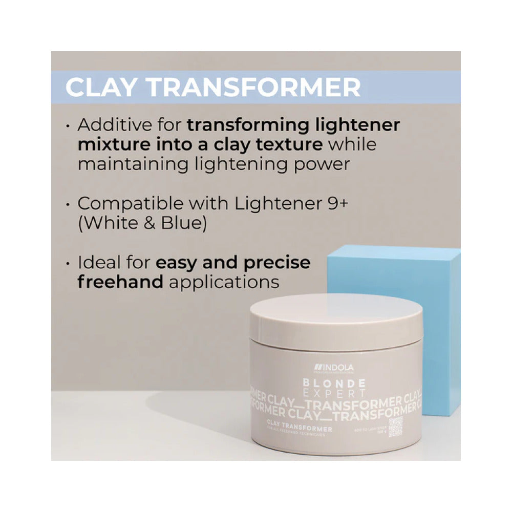 INDOLA - BLONDE EXPERT - Clay Transformer - 120g