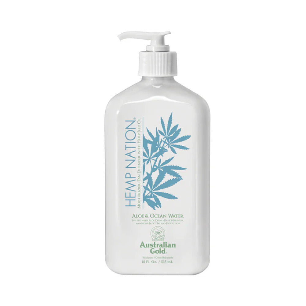 AG - HEMP NATION - Aloe & Ocean Water Tan Extender - 535ml