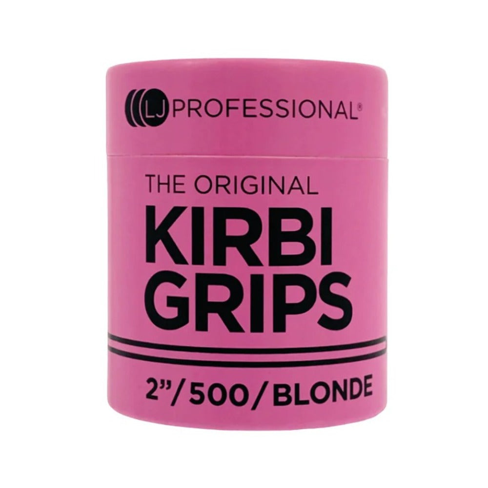 LJ PROFESSIONAL - GRIPS - 2" Kirbi Grips - Waved - Blonde (500pcs)