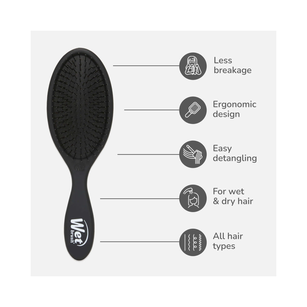 Wet Brush - Pro Detangler - Frost Black