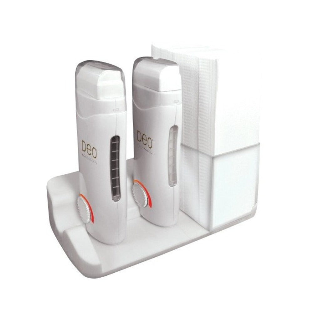 DEO Roller Wax Heaters 100g – Duo With Base & Strip Holder