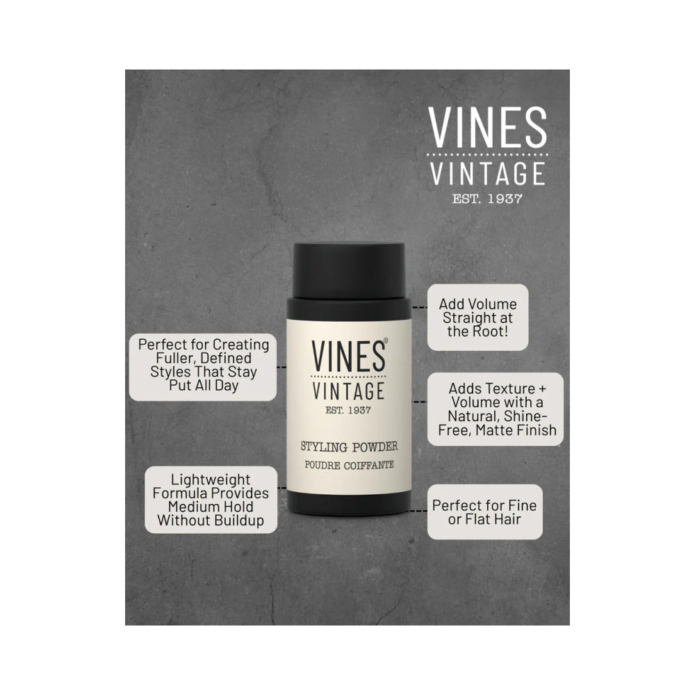 VINES VINTAGE - BARBER RANGE - Styling Powder