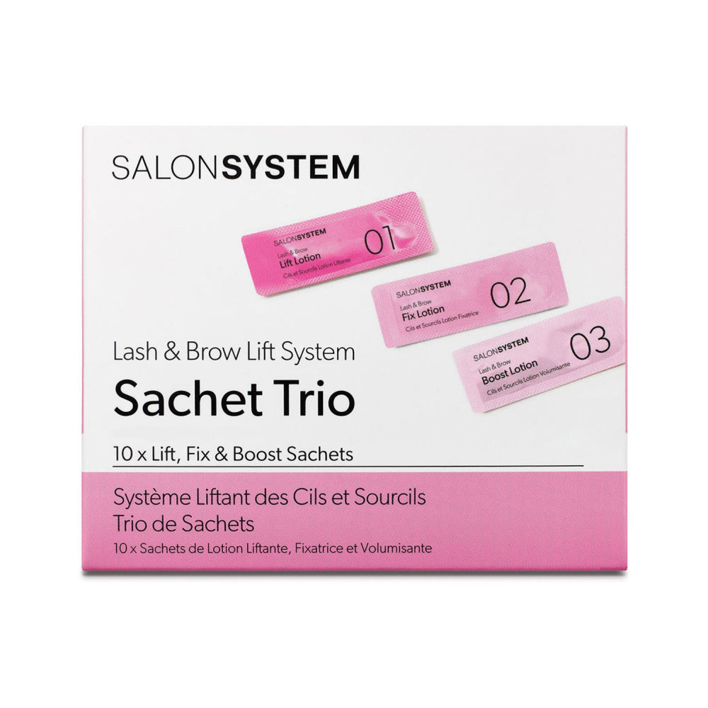 Salon System - Lash & Brow Lift - Salon Trio Sachet