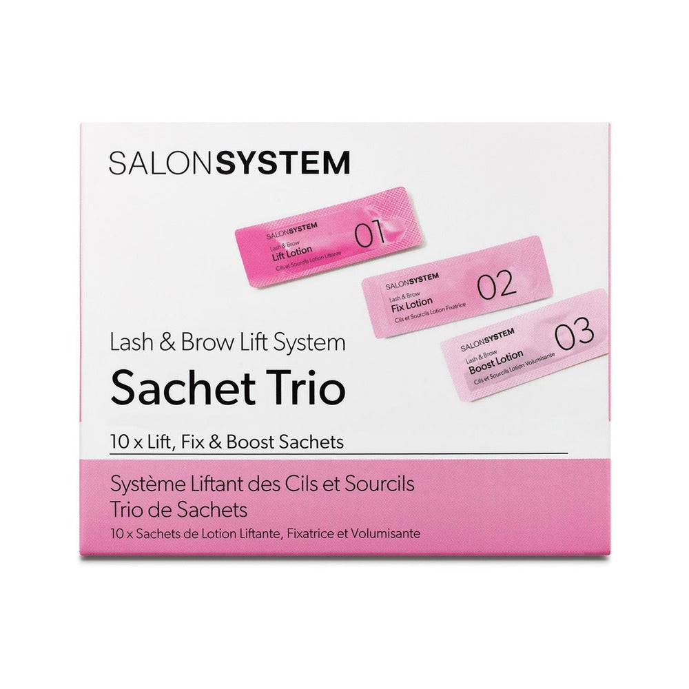 Salon System - Lash & Brow Lift - Salon Trio Sachet