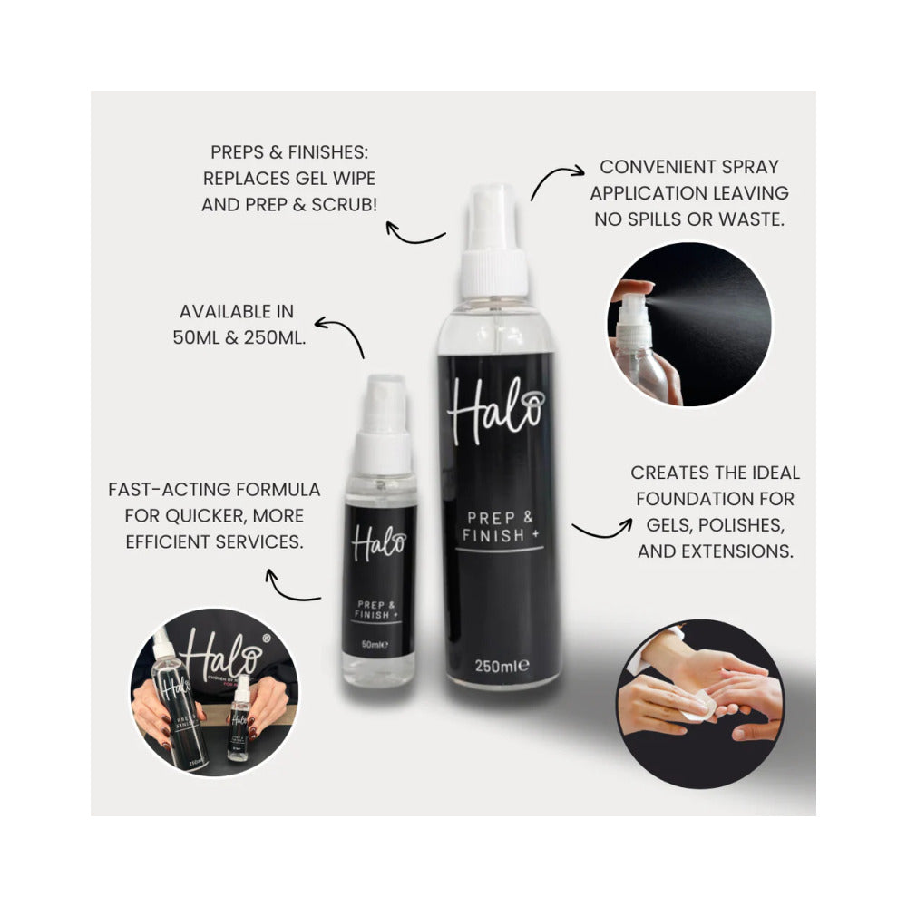 HALO - PREP & FINISH - 2 in 1 - 50ml