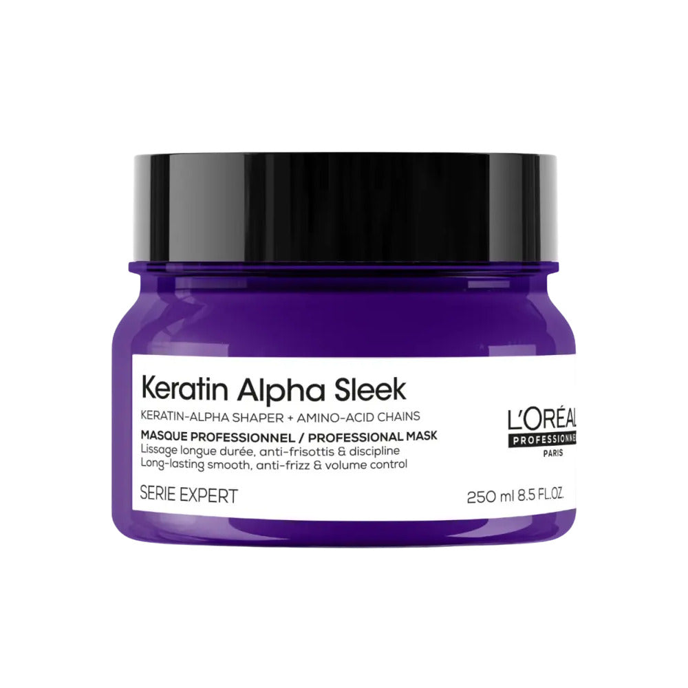 Serie Expert - Keratin Alpha Sleek - Shampoo - Rinse Off Mask - 250ml