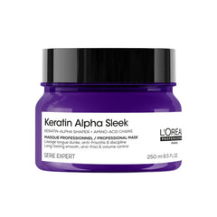 Serie Expert - Keratin Alpha Sleek - Shampoo - Rinse Off Mask - 250ml
