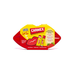 CARMEX - Lip Tin - (Original Tube 10g & Strawberry Stick 4.2g)