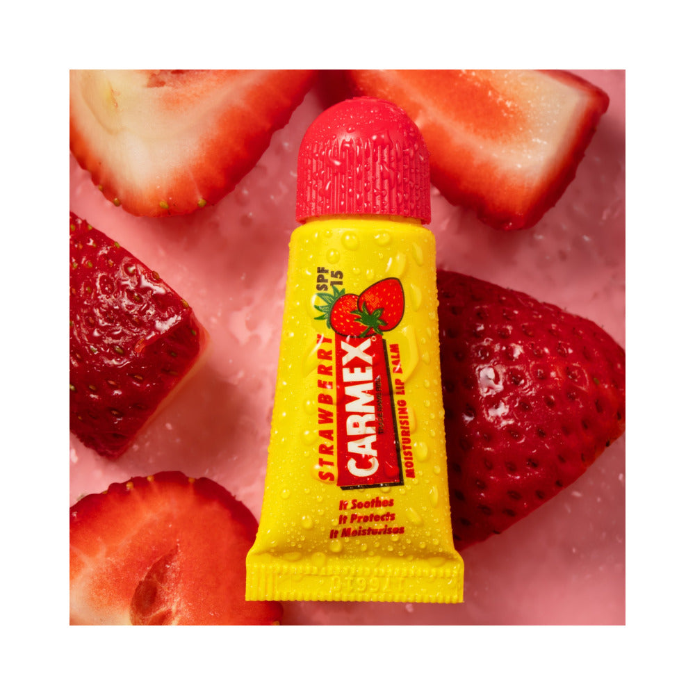 CARMEX -  Lip Balm Tube 3pk (5g) - Cherry, Strawberry & Pineapple & Mint