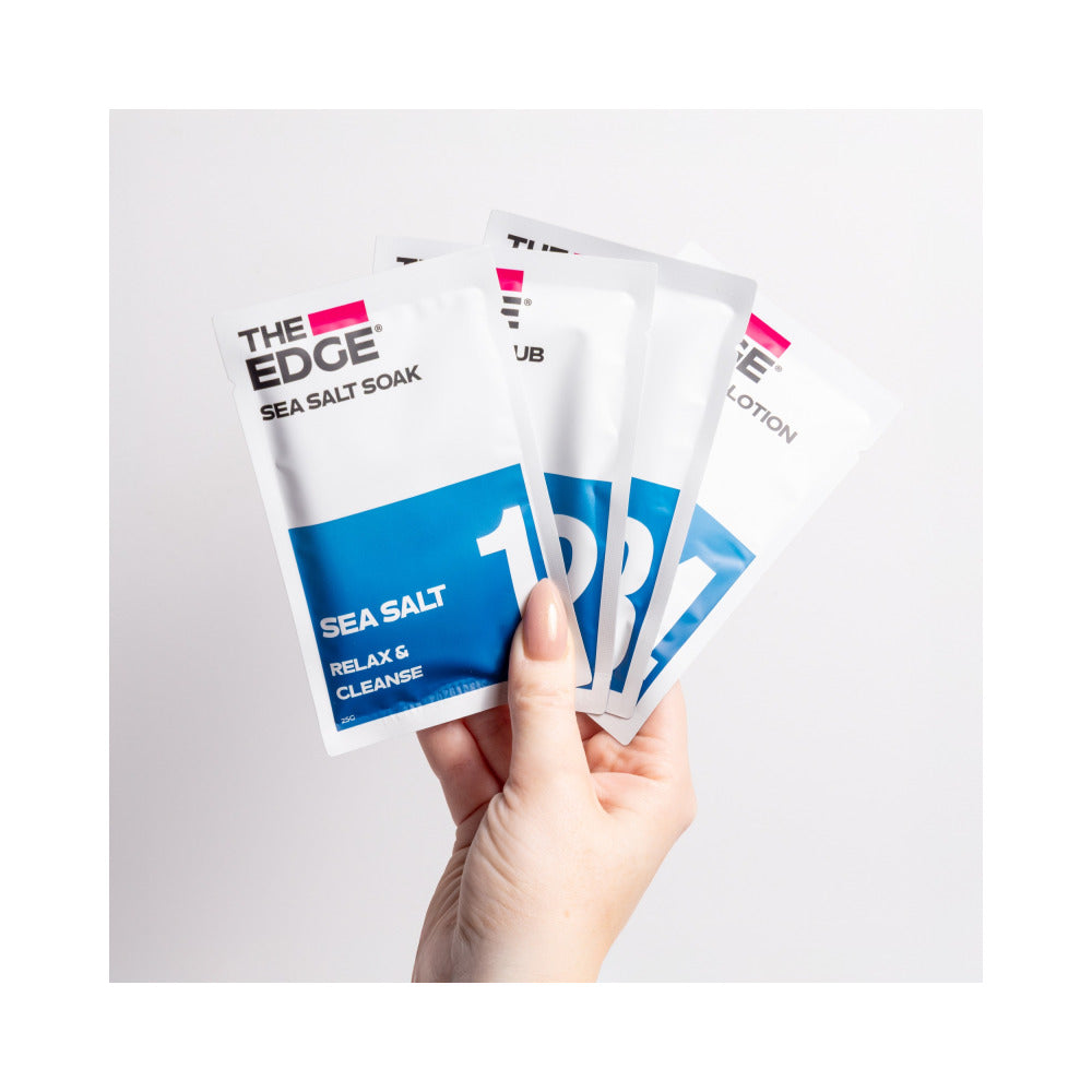 THE EDGE - PEDICURE - 4 Step Sea Salt
