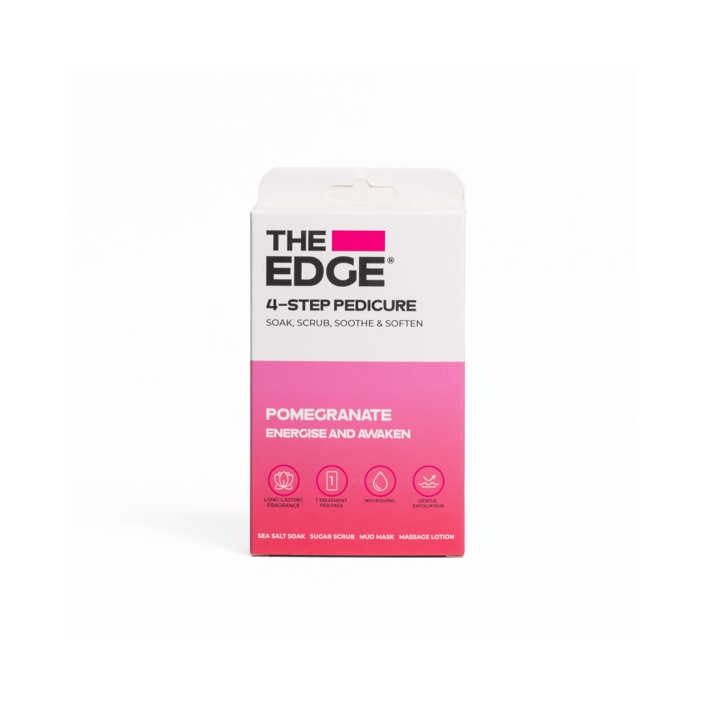 THE EDGE - PEDICURE - 4 Step Pomegranate