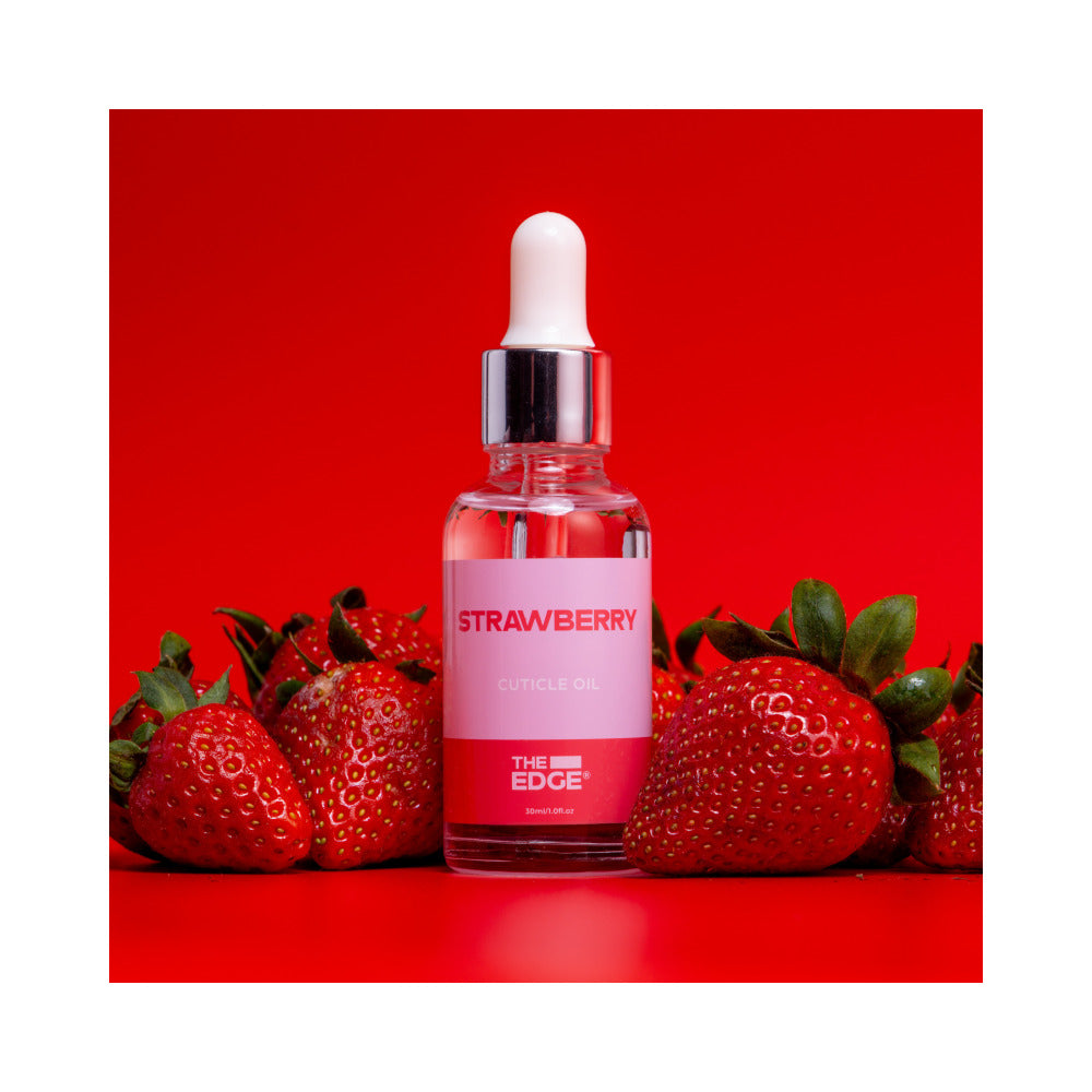 THE EDGE - CUTICLE OIL - Bottle Strawberry