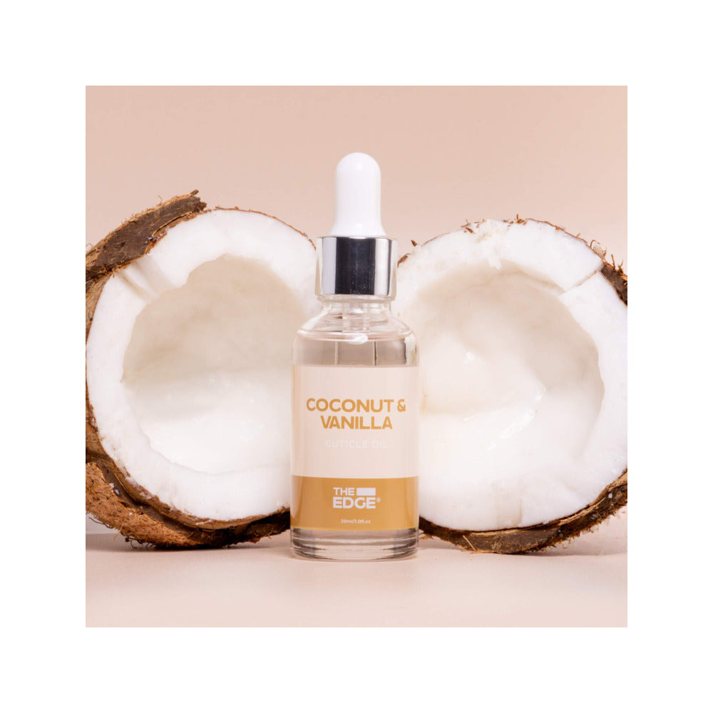 THE EDGE - CUTICLE OIL - Bottle Coconut & Vanilla