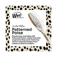 Wet Brush - Pro Detangler - Patterned Poise - Brown Cheetah