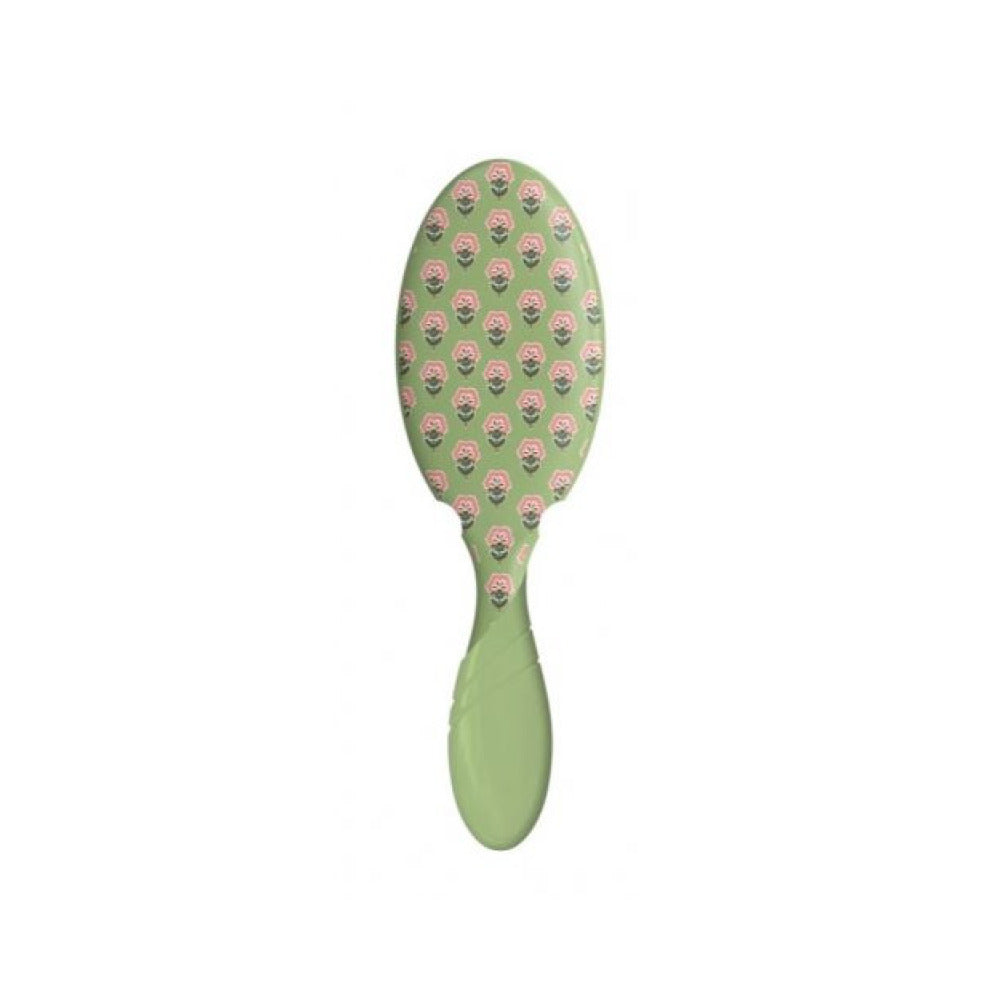 Wet Brush - Pro Detangler - Petal Perfect - Green Garden
