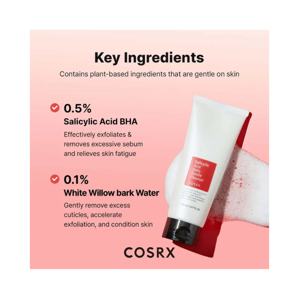 COSRX - Salicylic Acid Daily Gentle Cleanser