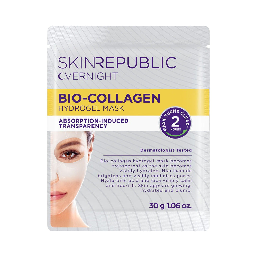 SKIN REPUBLIC - FACE SHEET MASK - Biocollagen Overnight Hydrogel